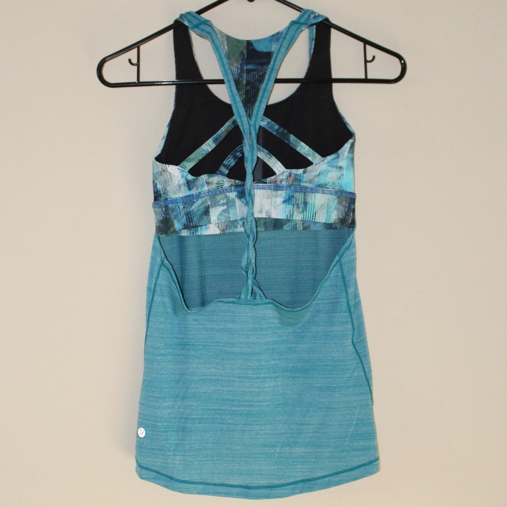Lululemon Blue Bra Tank